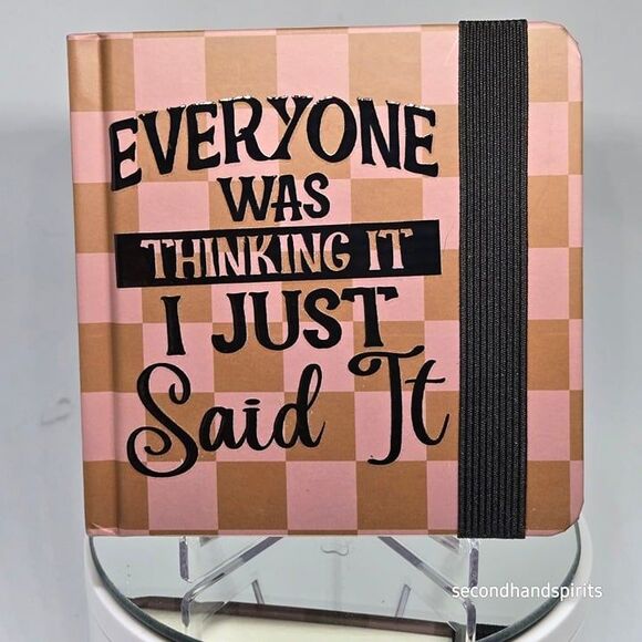 Pocket-Sized Sass: The Ultimate Mini Sketchbook  ~ Everyone was Thinking - Picture 1 of 1